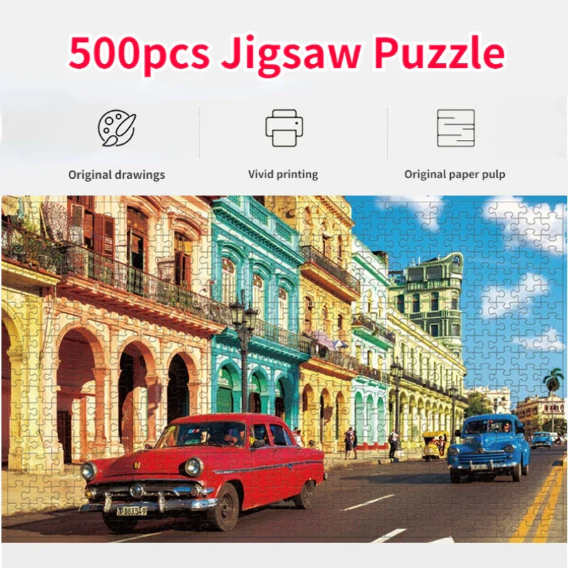 500 Pieces of Paper Puzzle